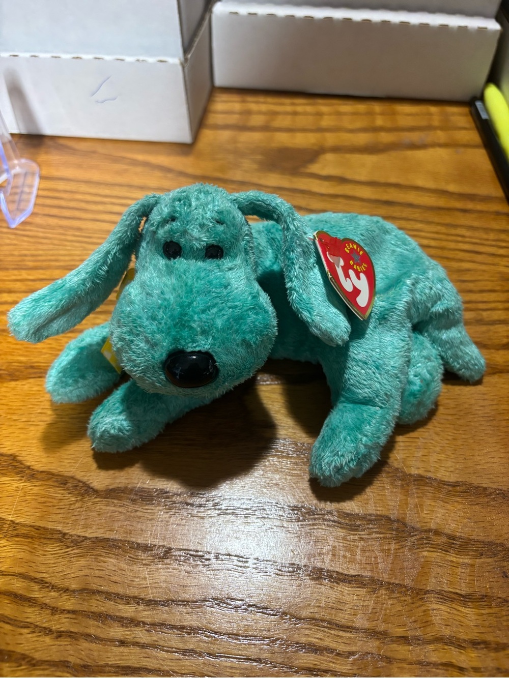 Beanie Baby Diddley Dog